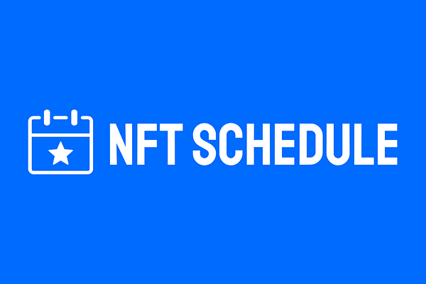 <p>Never miss out on an NFT drop again! NFT schedule sends you the best upcoming NFT drops of the week with a summary and all the relevant information. Start your week prepared and get ready for your favourite NFT drops.</p>
