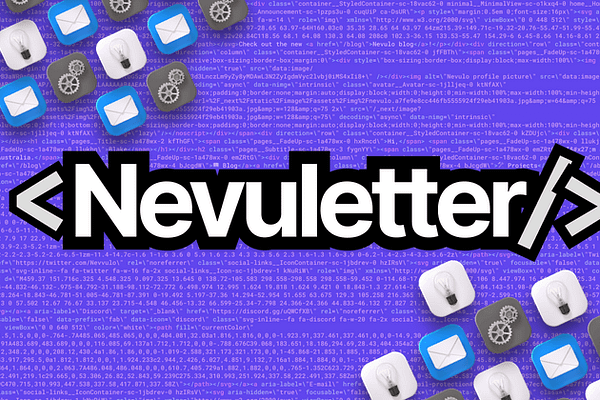 <p>A special curation of programming blog posts from myself (Nevulo), as well as other awesome content from the community, including helpful articles and neat GitHub projects for you to look at – all delivered right to your inbox every 2 weeks.</p>
