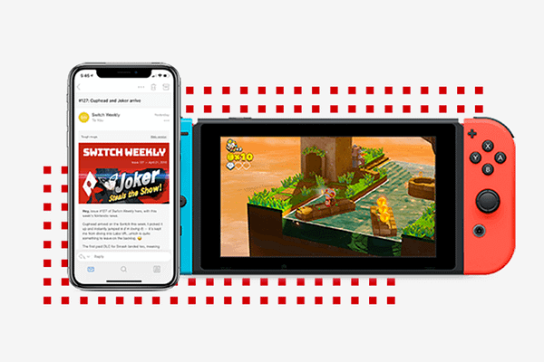 <p>Stay in the know on all things Switch. A no-noise email roundup of all the must read Nintendo news every Sunday.</p>
